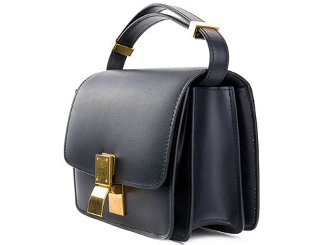 celine classic box navy|celine box bag.